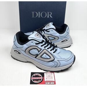 Size 41EU/8US - Dior B30 Reflective Blue Sneakers💙 Retail $1.2K!